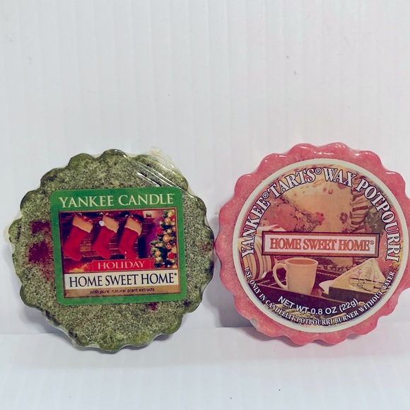2 Yankee Candle Tarts HOME SWEET HOME NEW 0.8 oz each - Picture 2 of 7